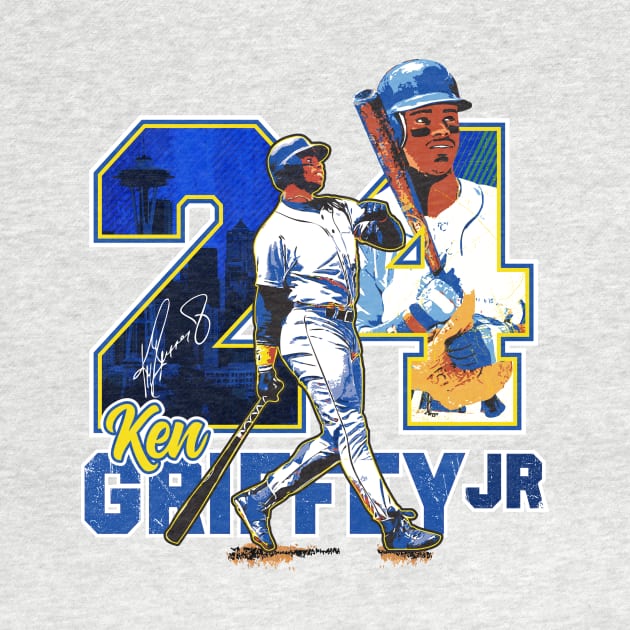 Ken Griffey Jr. Tee T-shirt by goderslim